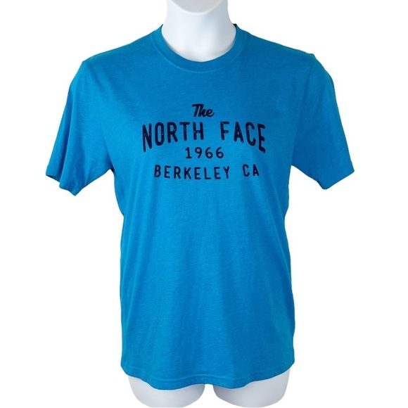 The North Face Blue Crew Neck T-Shirt - Picture 1 of 7